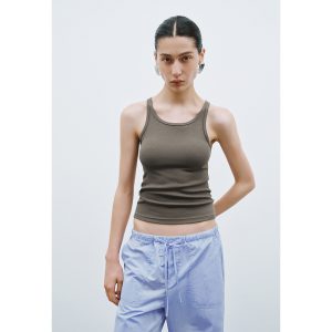 autumn simple casual all-match slim T-shirt